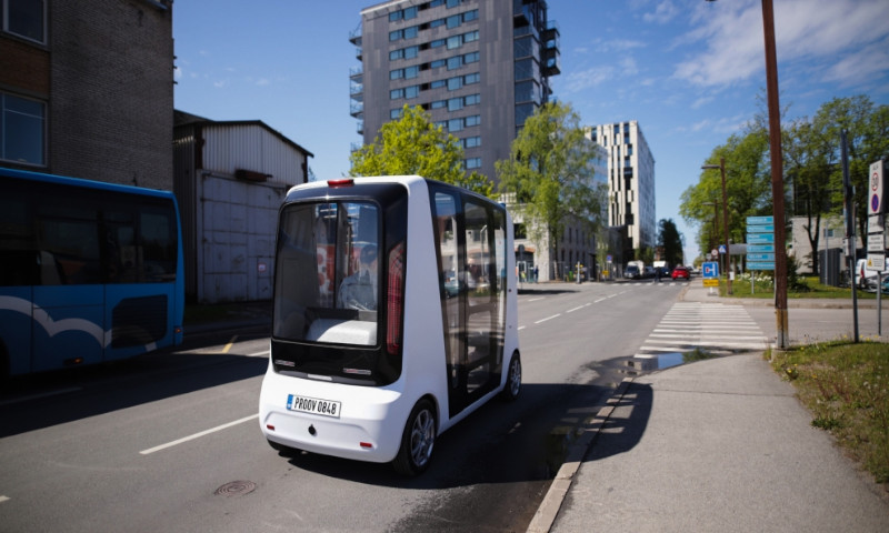 Self-driving shuttle buses are coming to the street of Tallinn