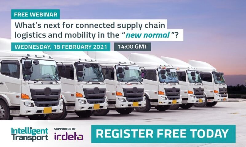 Intelligent Transport’s webinar – “What’s next for connected supply chain logistics?”