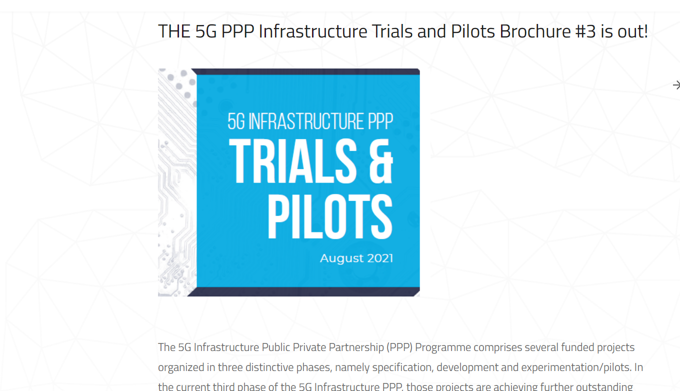 5G-MOBIX: 5G PPP releases third brochure on trials and pilots