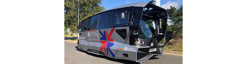 Fully electric automated shuttle trials launched in Solihull, UK
