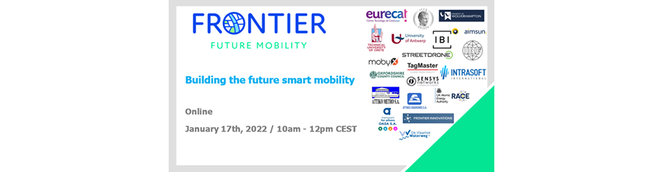 FRONTIER webinar – “Building the future smart mobility”