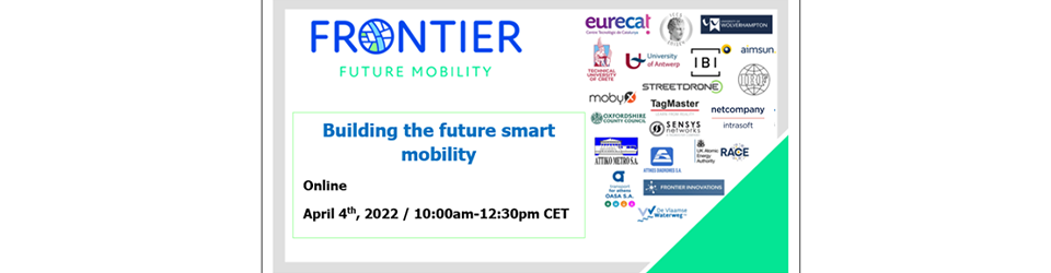 Frontier project: Webinar #2 – Building the future smart mobility