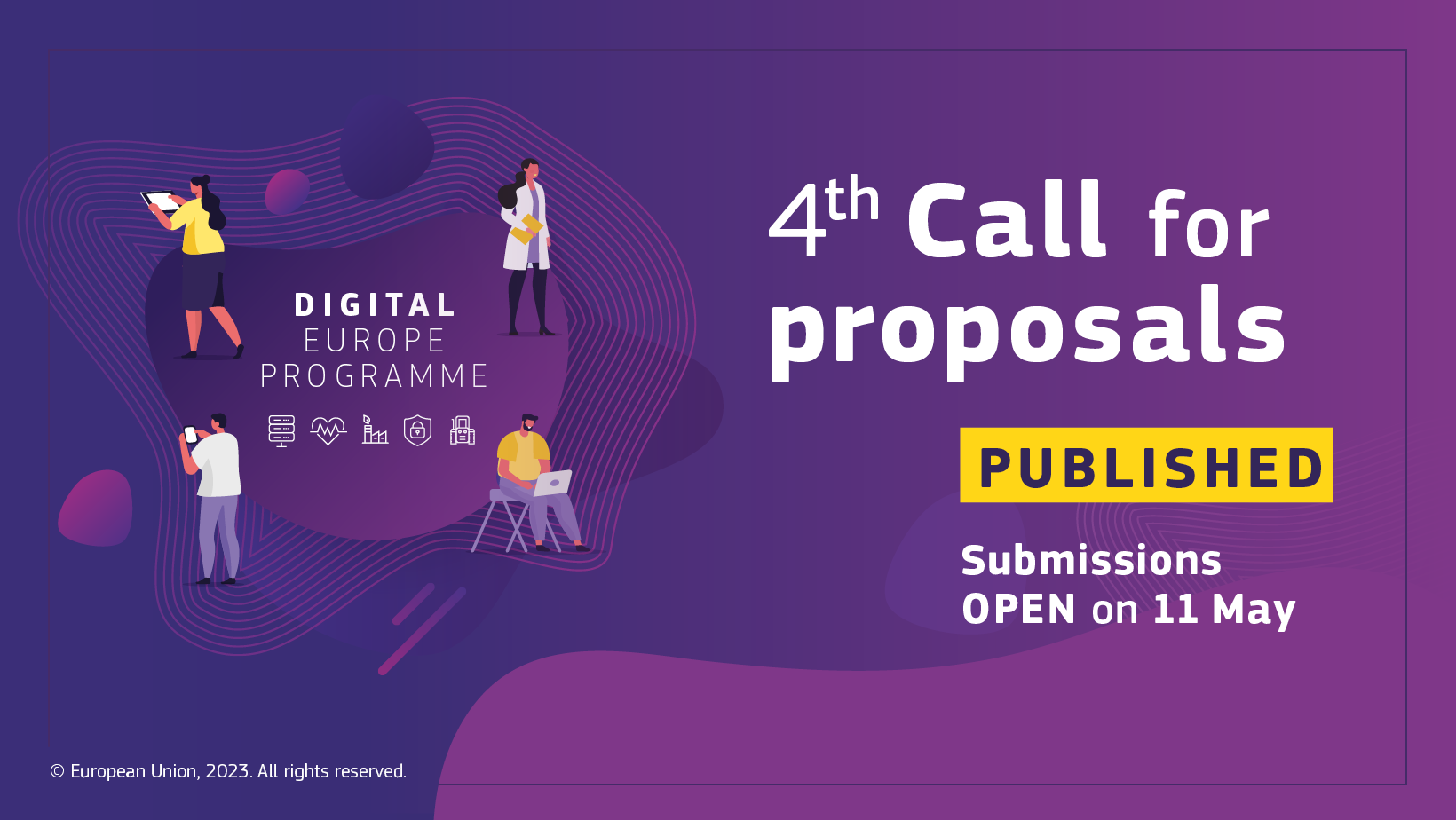 4th Call for proposals under the Digital Europe Programme now published