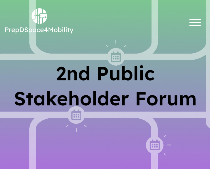 2nd Public Stakeholder Forum on EU mobility data space