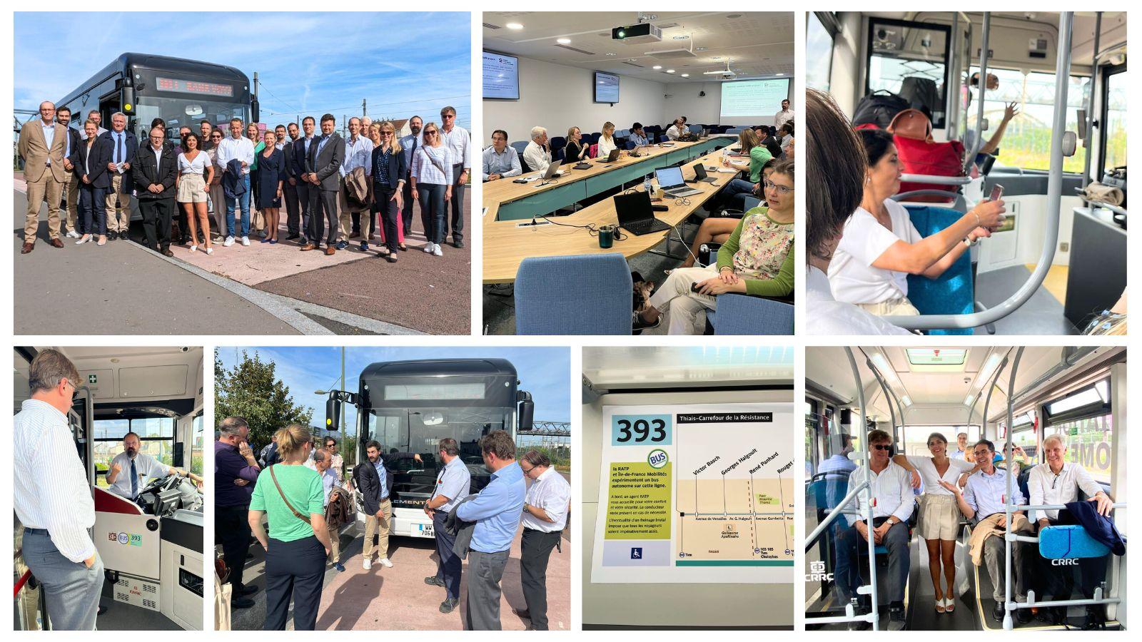 CCAM Partnership Delegation on-board in Paris