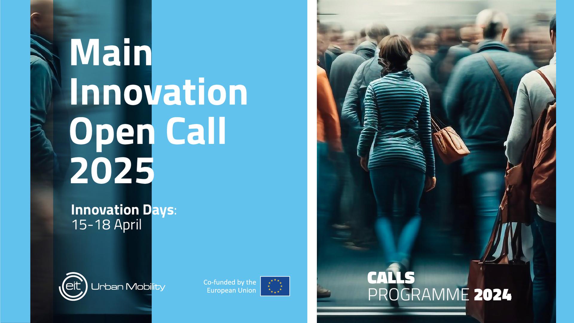 EIT Urban Mobility Main Innovation Open Call 2025