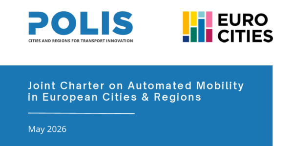 POLIS and Eurocities launch Charter on Automated Mobility in European Cities & Regions