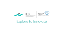 Explore to Innovate 2026