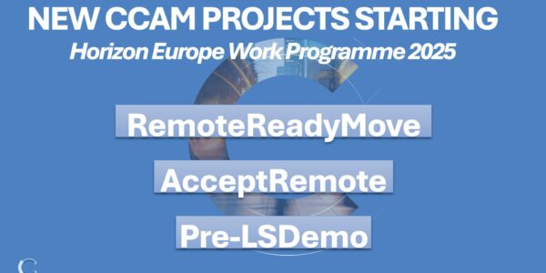 New funded CCAM projects from 2025 Work Programme