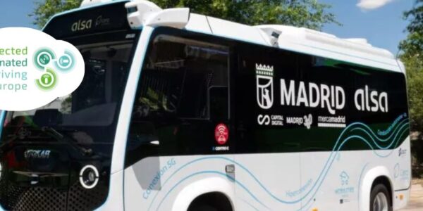 MOBILITIES FOR EU Launches Spain’s First Autonomous On-Demand Bus at Mercamadrid