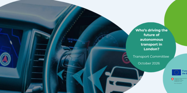 Recommendations for safe and successful integration of AVs into London mobility system